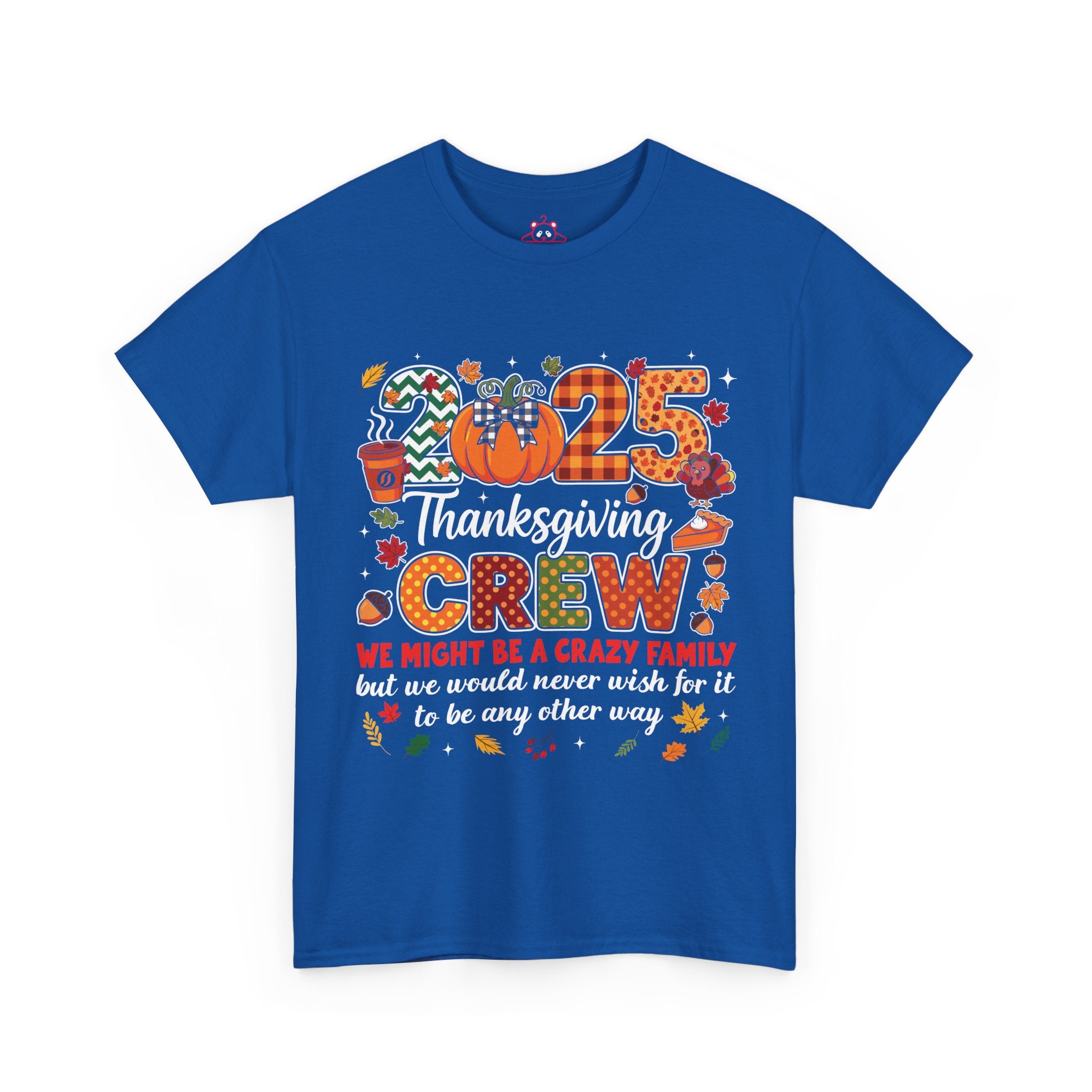 Family Matching Thanksgiving Crew 2025 T-Shirt, Turkey Feast Day Gifts shirt Men Women, Thanksgiving Presents For Mom Dad Grandpa Grandma