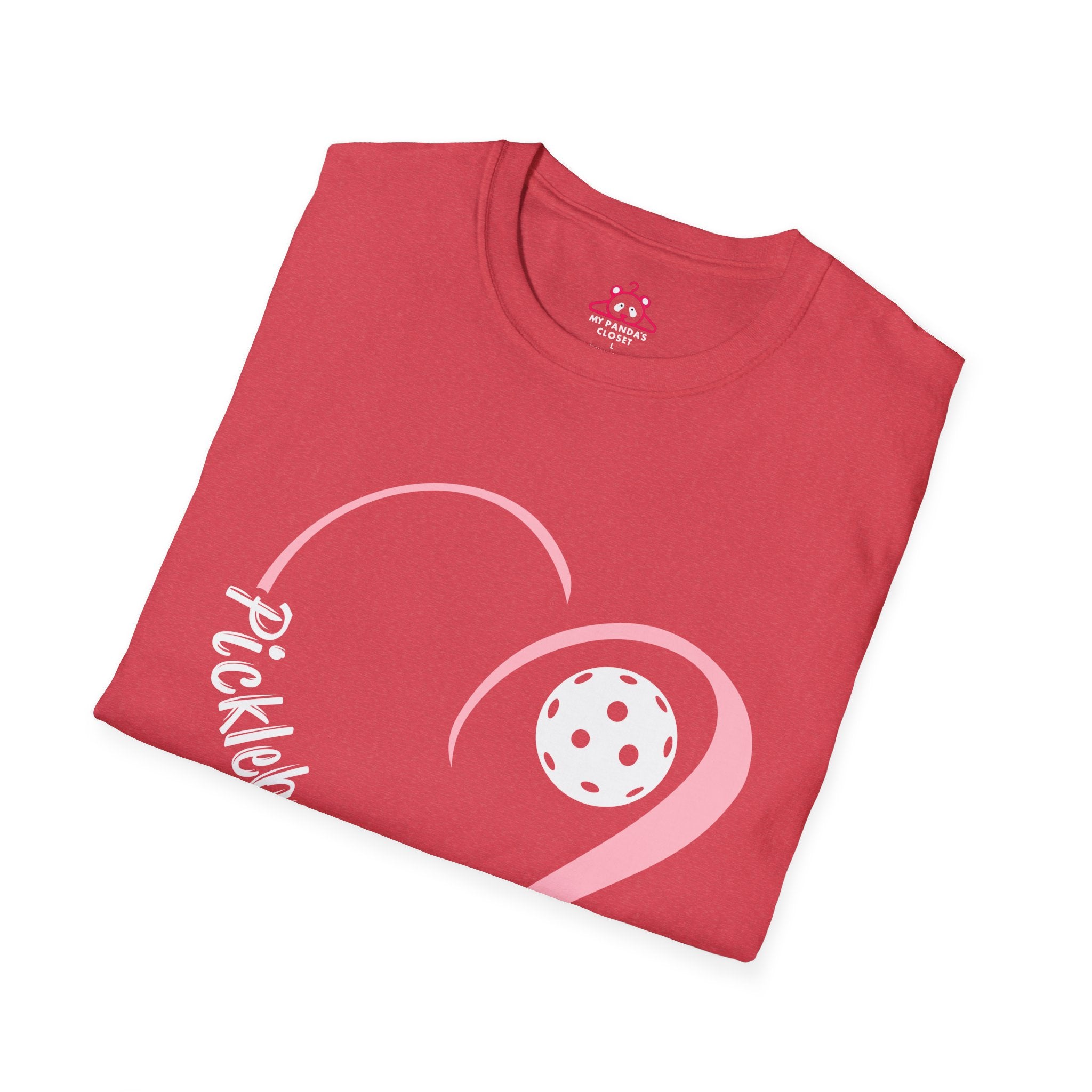 Pickleball Love Unisex T-Shirt | Cute Sports Tee, Gift for Pickleball Lovers, Casual Wear, Birthday Present, Sports Enthusiast Top